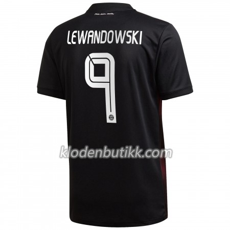 FC Bayern München Robert Lewandowski 9 Tredje Fotballdrakt 2020-2021 Kortermet